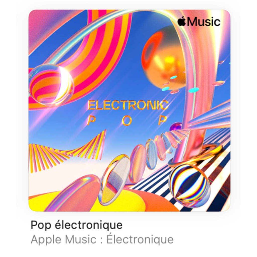Playlist "Pop électronique" par Apple Music